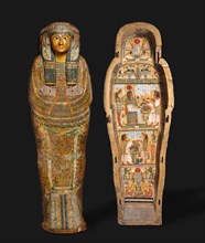 Coffin of Nesykhonsu, c. 976-889 BC. Egypt, Thebes, Third Intermediate Period, late Dynasty 21