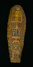 Cartonnage Mummy Case , c. 50 BC - AD 50. Egypt, Late Ptolemaic Dynasty to early Roman Empire.