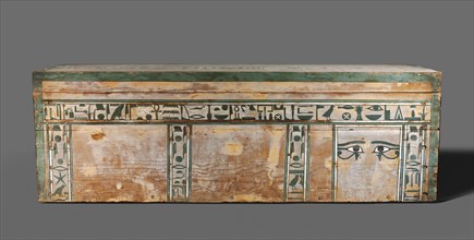 Coffin of Senbi, c. 1918-1859 BC. Egypt, Meir, Middle Kingdom, mid-Dynasty 12, reign of Amenemhat