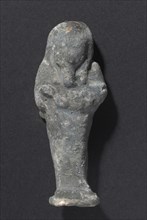 Shawabty of Ditamenpaankh, 715-656 BC. Egypt, Late Period, Dynasty 25. Terracotta; overall: 6.4 x 2