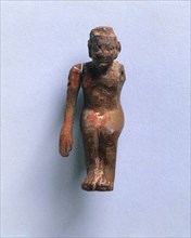 Model Oarsman (?), 2040-1648 BC. Egypt, Meir (?), Middle Kingdom, 2040-1648 BC. Painted tamarisk ;
