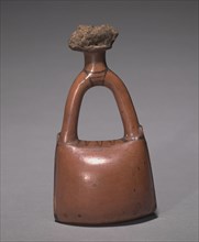 Flask in the Form of a Leather Bag, c. 1415-1381 BC. Egypt, New Kingdom, mid-Dynasty 18, late in