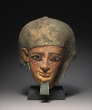 Mummy Mask of Senbi, 1980-1801 BC. Egypt, Meir, Middle Kingdom, Dynasty 12, 1980-1801 BC.