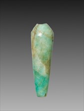 Teardrop-Shaped Bead, 1980-1801 BC. Egypt, Middle Kingdom, Dynasty 12. Feldspar; average: 1.2 cm