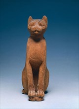 Cat Coffin, 664-30 BC. Egypt, Late Period, Dynasty 26 (664-525 BC) to Ptolemaic Dynasty (305-30 BC)