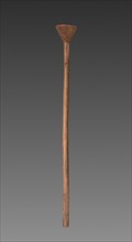 Wooden Staff or Support, Middle Kingdom, Dynasty 11-12, 2040-1914 BC. Egypt, Middle Kingdom,