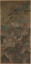 Court Ladies in the Imperial Palace, 1271-1368. China, Yuan dynasty (1271-1368). Hanging scroll,