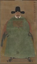 Han Yige, c. 1368-1644. China, Ming dynasty (1368-1644). Hanging scroll, color on silk; painting: