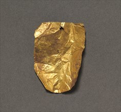 Tongue Plate, 30 BC-AD 395. Egypt, Roman Empire. Gold; overall: 2.3 cm (7/8 in.).