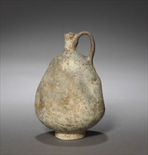 Jug, 1100s-1200s. Iran or Iraq, late Seljuq Period, 11th-13th Century. Earthenware; overall: 15.5 x