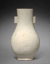 Vase: Ding ware, 1368- 1644. China, Ming dynasty (1368-1644). Porcelain; diameter: 20 cm (7 7/8 in