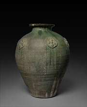 Jar, 6th Century. China, Six Dynasties period (265-589) or Sui dynasty (581-618). Glazed