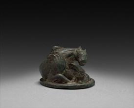 Weight in the Form of a Coiled Animal, c. 3rd Century. China, Eastern Han dynasty (25-220) - Six