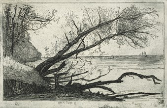 Lake Shore, Cleveland, 20th century. Otto H. Bacher (American, 1856-1909). Etching