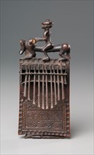 Thumb Piano, late 1800s. Central Africa, Democratic Republic of the Congo or Angola, Chokwe