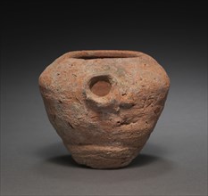Spouted Jar, 2040-1648 BC. Egypt, Middle Kingdom. Nile silt ware; diameter: 12.7 cm (5 in.);