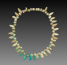 Necklace, 2040-1648. Egypt, Middle Kingdom. Faience; overall: 17.5 cm (6 7/8 in.).