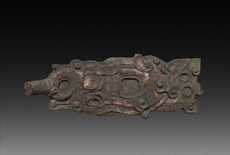 Clasp, Tang dynasty (618-907). China, Tang dynasty (618-907). Bronze; overall: 4.6 cm (1 13/16 in.)