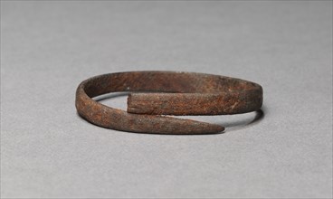 Bracelet, 2nd-3rd century AD. Egypt, Roman Empire. Iron; diameter: 4.7 cm (1 7/8 in.).