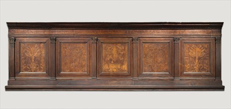 Upper Paneling from a Sacristy Armoire, c. 1460-1475. Attributed to Giuliano da Maiano (Italian,