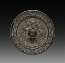 Mirror, 25-220. China, Eastern Han dynasty (25-220). Bronze; diameter: 13.1 cm (5 3/16 in.).