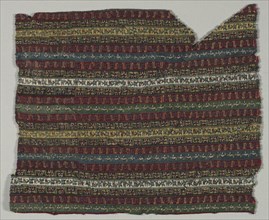 Fragment of a Shawl, 19th century. India, Kashmir, 19th century. Twill weave, brocaded; wool;