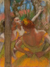 Dancers, 1896. Edgar Degas (French, 1834-1917). Pastel; sheet: 55.2 x 41 cm (21 3/4 x 16 1/8 in.).