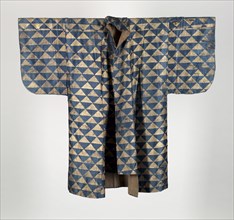 Noh Robe, 1800-1850. Japan, 19th century, Tokugawa Period (1600-1850). Plain weave silk; metal