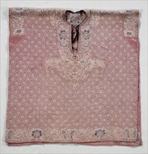 Blouse, 1800s. China, Qing Dynasty (1644-1912). Embroidery, silk; overall: 138.4 x 185.4 cm (54 1/2