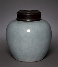 Jar, 1736-1795. China, Qing dynasty (1644-1911), Qianlong reign (1736-1795). Porcelain with molded