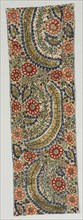 Portion of a Bedspread, 1700s. Greece, Epirus, Yaninna, 18th century. Embroidery: silk on linen