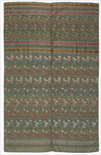 Compound Weave Textile, 1800s ?. China, 19th century (?). Compound weave: silk and gold; overall: