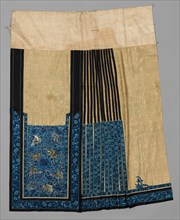 Skirt (Part 1), late 1870s - early 1880s. China, late 19th century. Embroidery, silk; overall: 100