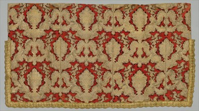 Altar Frontal, 18th century. Russia, 18th century. Brocade; silk and metal; overall: 106.7 x 193 cm
