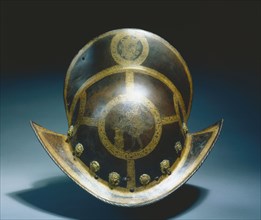 Morion of the State Guard of Elector Christian I of Saxony, c. 1580-1591. Germany, Nuremberg, 16th