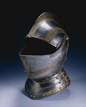 Close Helmet (from a Small Garniture, perhaps for Siegmund Friedrich, Freiherr von Herbertstein [d