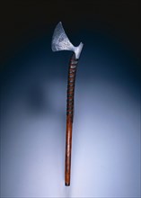 Battle Axe, 1400s. Scandinavia (?), 15th century. Steel and wood; overall: 93.3 cm (36 3/4 in.);