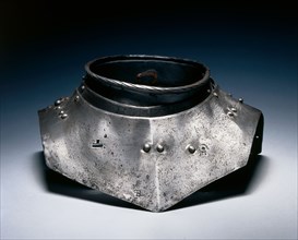 Gorget, c. 1560. Germany, 16th century. Steel; overall: 31.6 x 25.2 x 17.2 cm (12 7/16 x 9 15/16 x