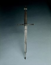 Parrying Dagger, c. 1580-1610. Italy, late 16th - early 17th Century. Steel, copper wire; overall: