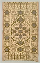 Velvet cushion cover, 1600s. Turkey. Velvet; average: 106.7 x 65.4 cm (42 x 25 3/4 in.)