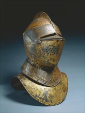 Close Helmet (from a funerary achievement?), c.1590-1625. Holland (?), late 16th-early 17th Century