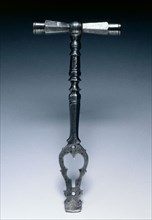 Spanner for a Wheel-Lock Gun, c. 1600-1625. Germany, early 17th century. Steel; overall: 15.5 x 7.1