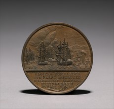 Medal: George, Prince Regent (reverse). Thomas Wyon (British, 1792-1817). Bronze; diameter: 5.1 cm