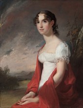 Portrait of Mary Sicard David, 1813. Thomas Sully (American, 1783-1872). Oil on canvas; framed: 121