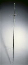 Estoc, early 1500s. Germany, early 16th Century. Steel, wood and leather; overall: 156.6 cm (61 5/8