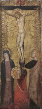 The Crucifixion, c. 1360s. Andrea da Firenze (Italian, 1379). Tempera and gold on wood (walnut);