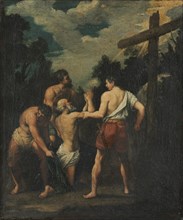 Martyrdom of Saint Andrew, 1600s. Copy after Guido Reni (Italian, 1575-1642). Oil on canvas;