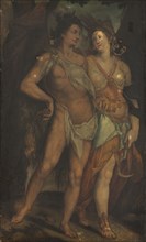 Ceres and Bacchus, 1600s. Copy after Bartholomaeus Spranger (Flemish, 1546-1611). Oil on canvas;