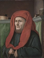 Portrait of a Man, c. 1450. France, Provence, 15th century. Oil on wood; framed: 73 x 58.4 x 8.3 cm