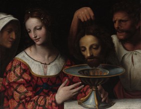 Salome with the Head of Saint John the Baptist, 1500s or later. Follower of Bernardino Luini